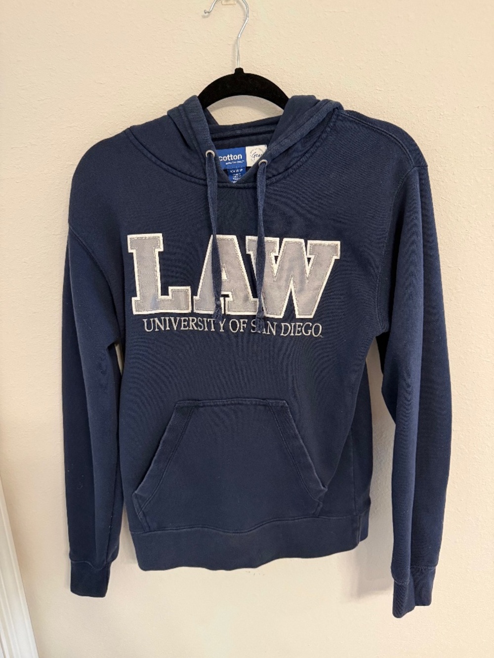 USD Law Women's Navy Blue Hoodie XS